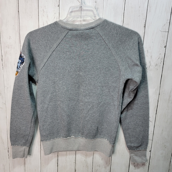 Harry Potter Universal Studios Ravenclaw Hogwarts Fleece Sweater XS Women Gray. - Picture 6 of 6
